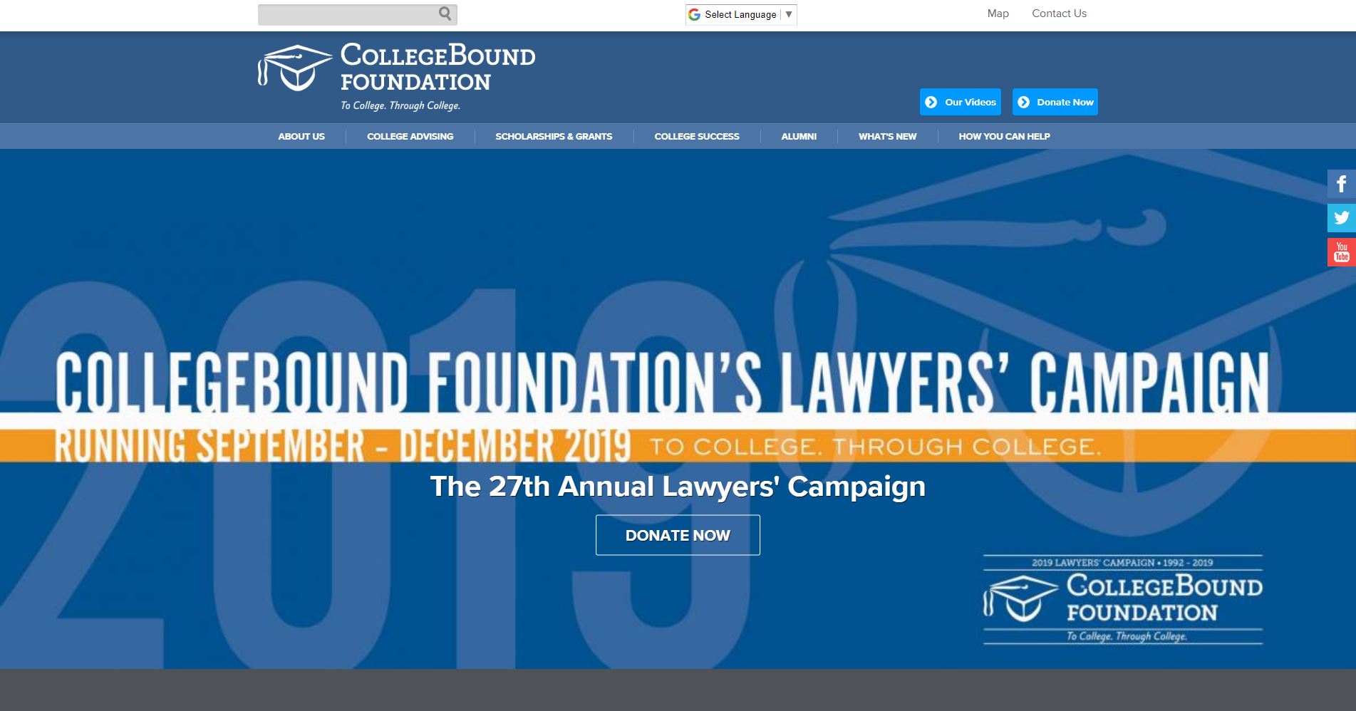 Collegebound Foundation Website