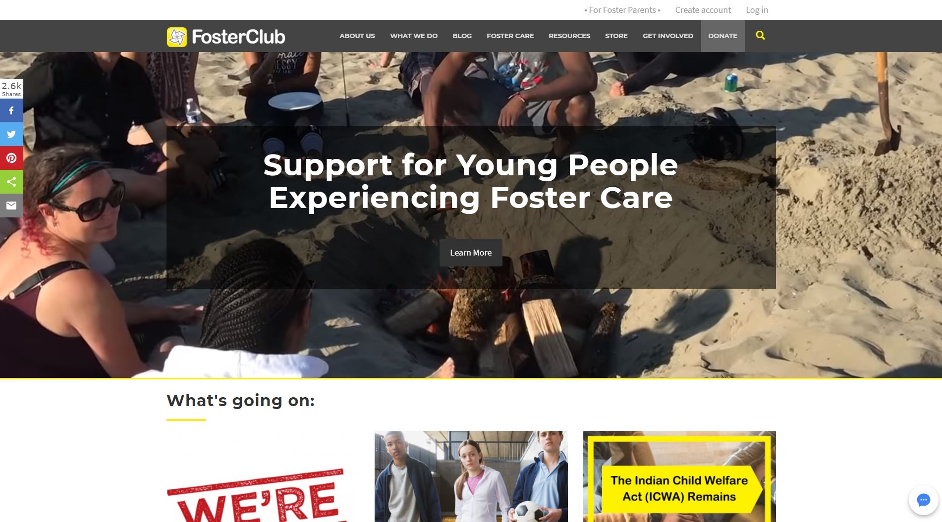 FosterClub Website