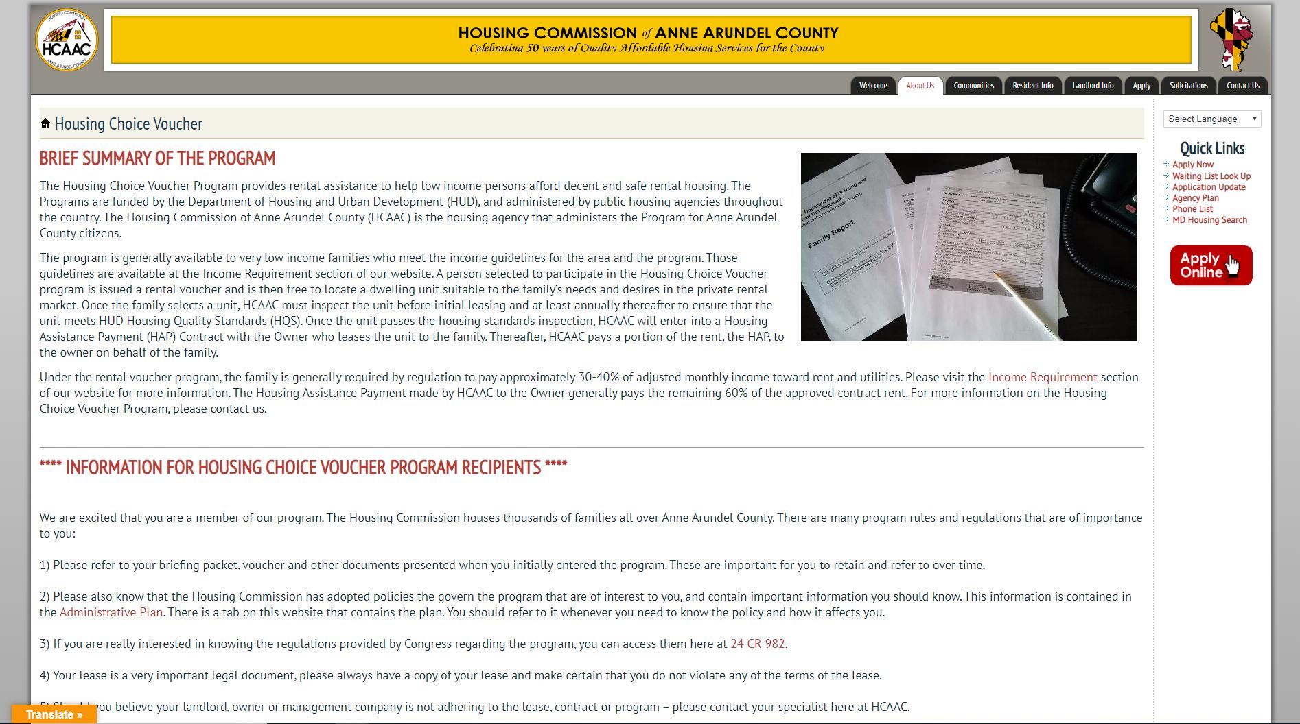 Housing Commission of Anne Arundel County