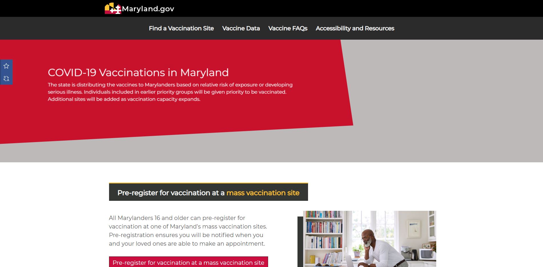 COVID-19 Vaccinations in Maryland