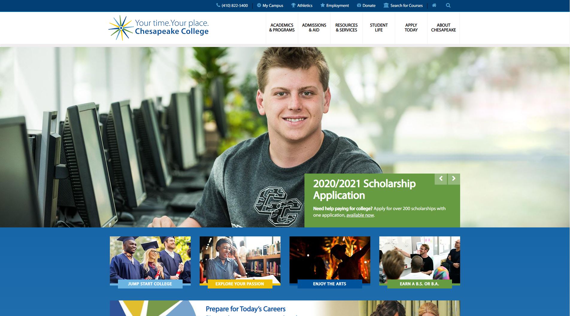 Chesapeake College Website