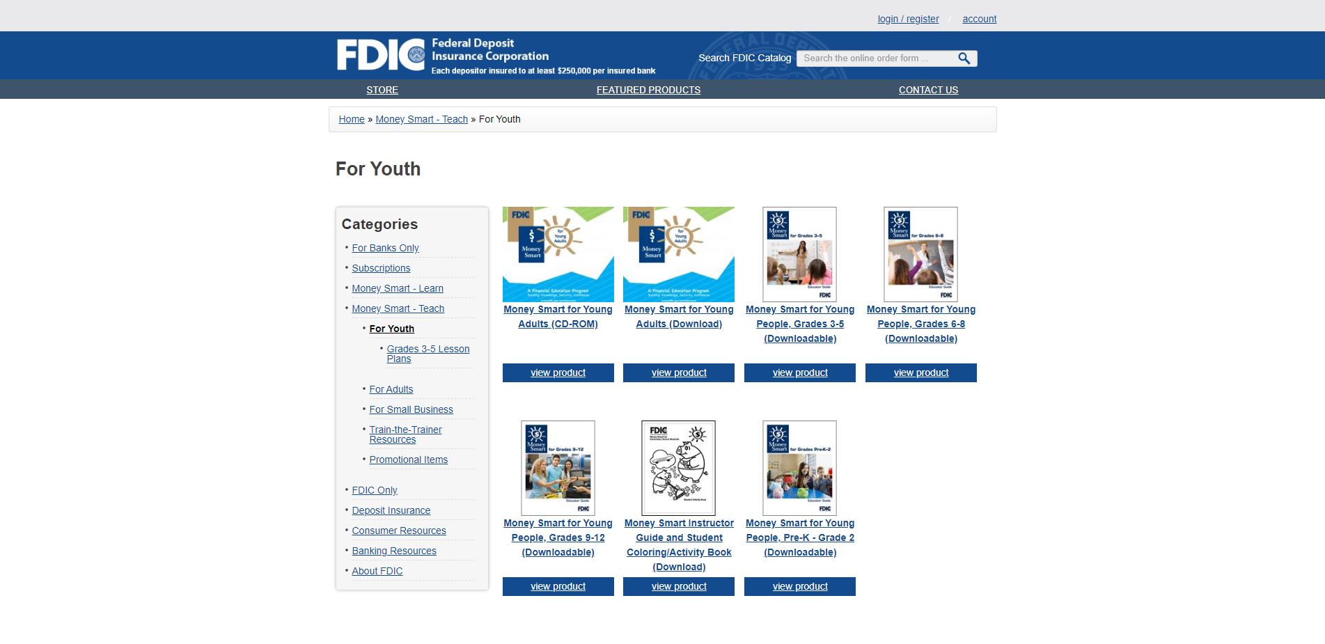 FDIC Website