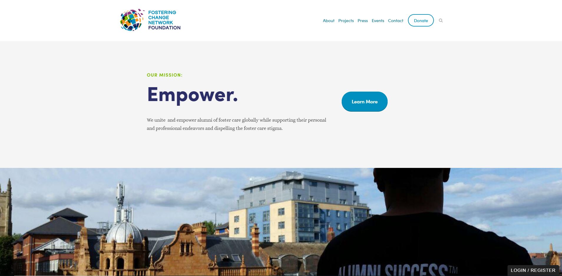 Fostering Change Network Website