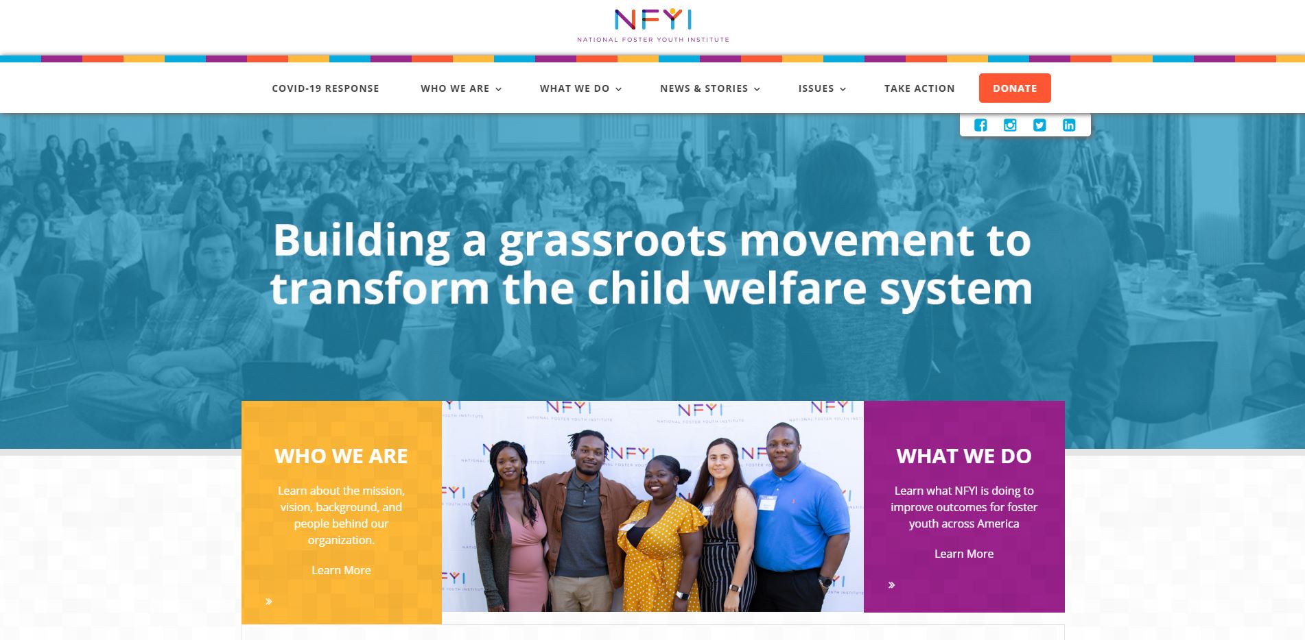 National Foster Youth Institute Website
