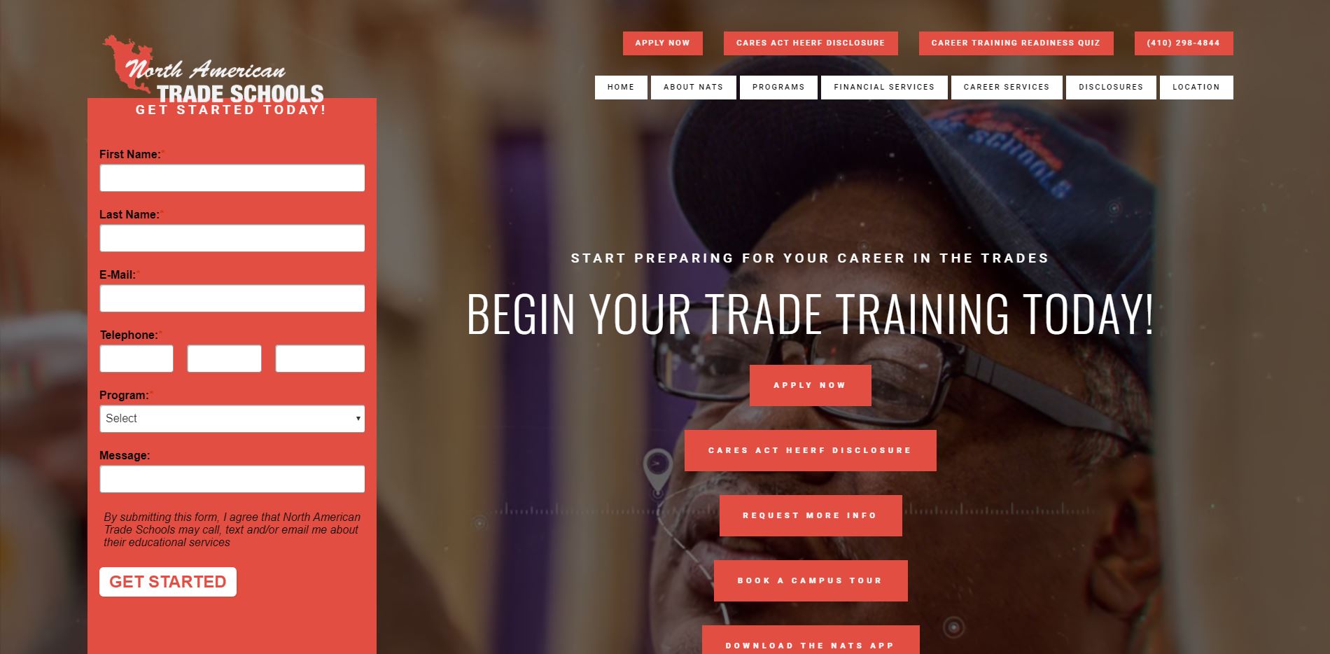 North American Trade Schools Website