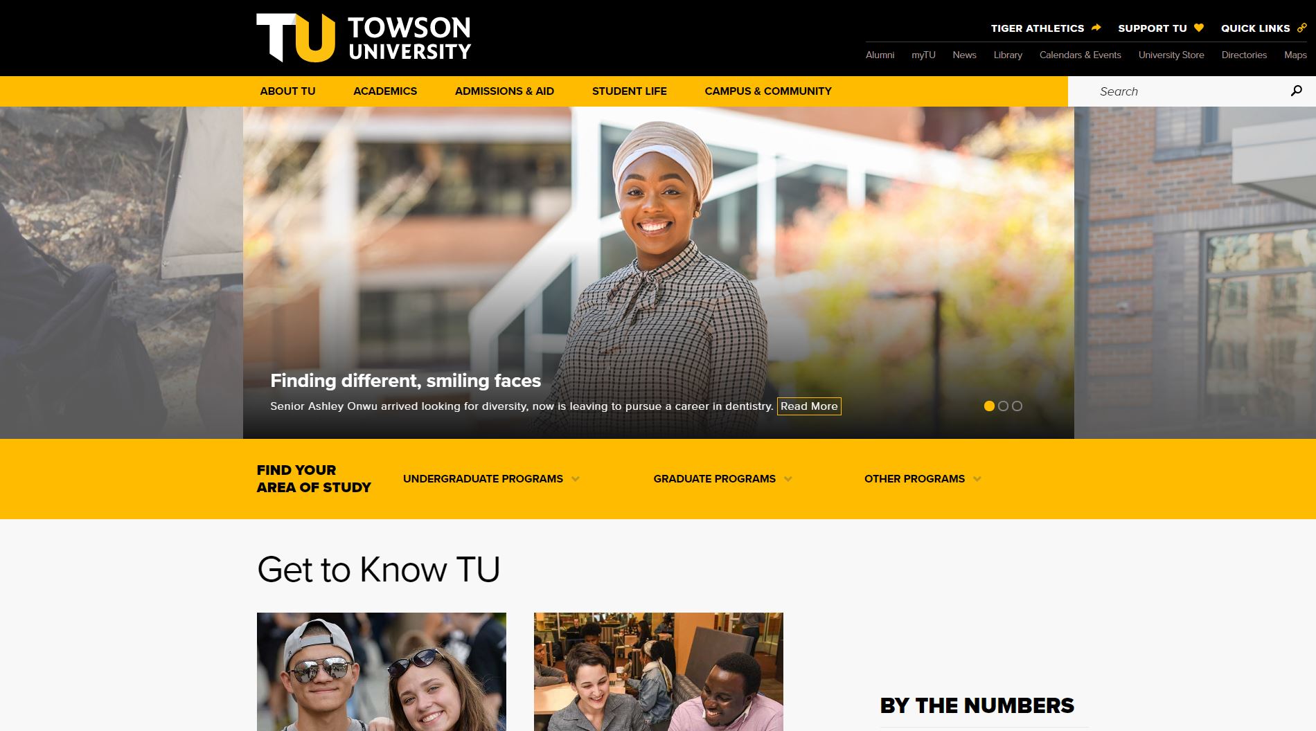 Towson University Website