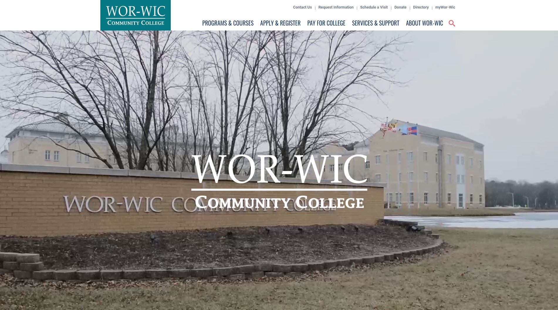Word-Wic Community College Website